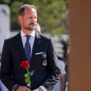 20. juni: Kronprins Haakon er til stede ved åpningen av det nasjonale minnesmerket etter 22. juli-terroren. Foto: Simen Løvberg Sund / Det kongelige hoff